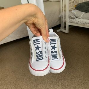 Converse Toddler white sneakers All Star